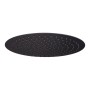 Stainless Steel Round Shower Head 250mm - Black