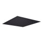 Stainless Steel Square Shower Head 250mm - Black
