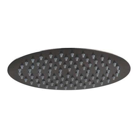 Stainless Steel Round Shower Head 250mm - Gunmetal