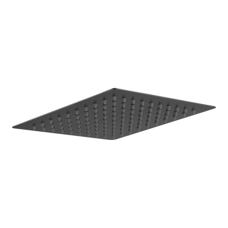Stainless Steel Square Shower Head 250mm - Gunmetal