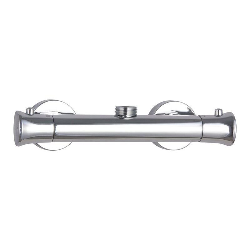 Thermostatic Bar Mixer Valve 3/4" Top Outlet with Easy Fit - Chrome