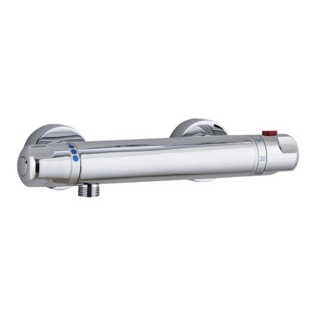 Low Pressure High Flow Shower Bar Valve & Easy Fit Kit - Chrome