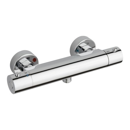 Cool Touch Thermostatic Bar Valve with Easy Fit Kit - Chrome