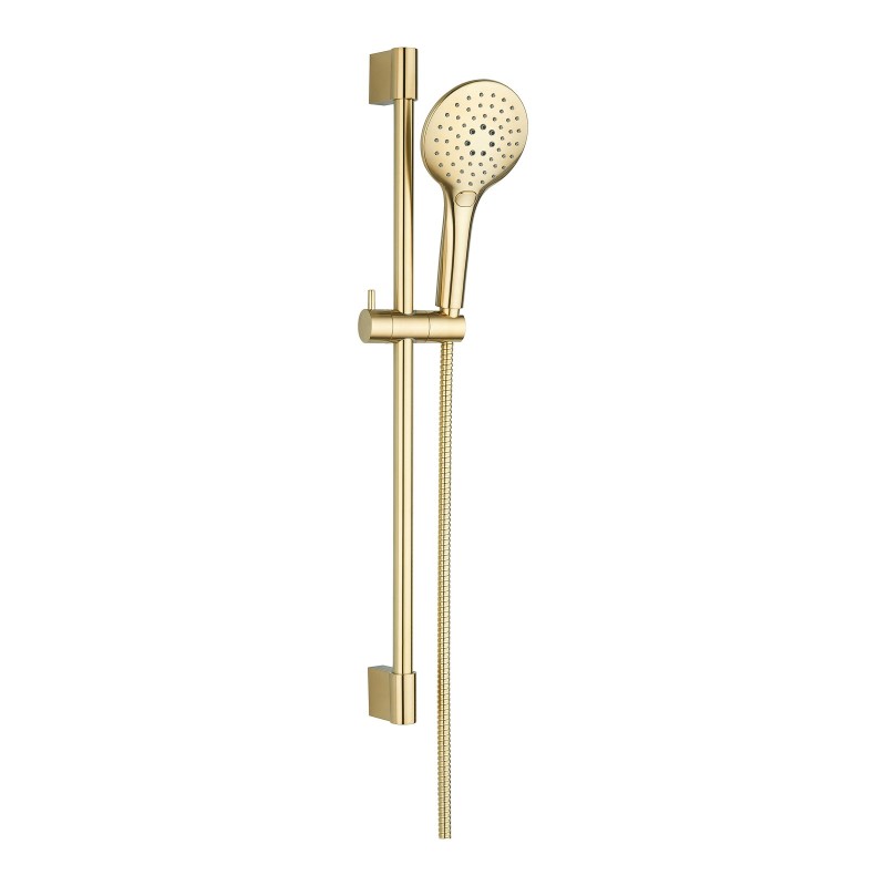 3 Mode Round Riser Kit - Brushed Brass