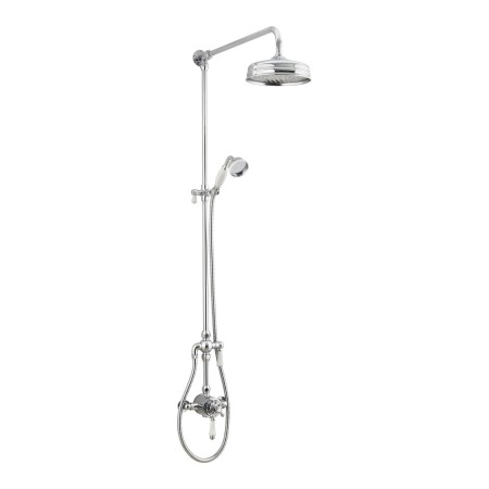 Tenby Traditional Dual Control Shower Kit - Chrome