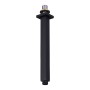 250mm Square Ceiling Arm - Black