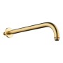 Round Wall Arm - Brushed Brass