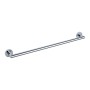 Melbourne Round 600mm Single Towel Rail - Chrome