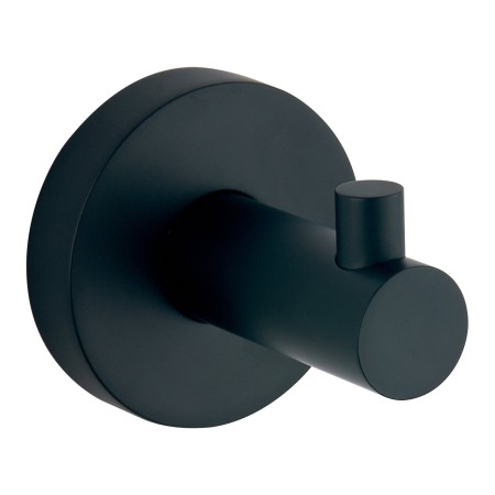Melbourne Round Robe Hook - Black