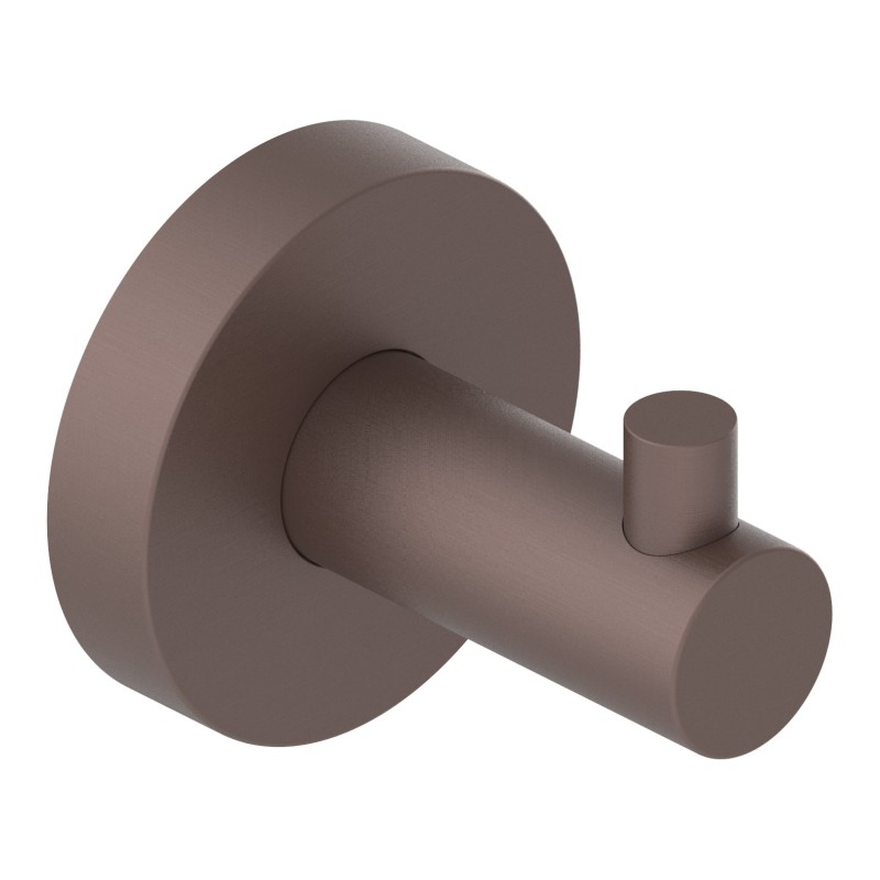 Melbourne Round Robe Hook - Brushed Bronze