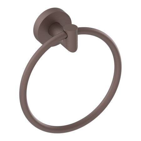 Melbourne Round Towel Ring - Brushed Bronze