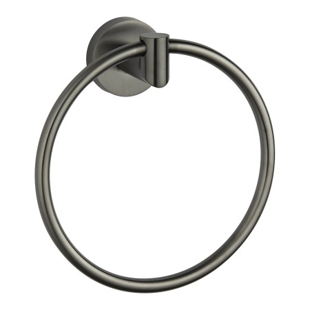 Melbourne Round Towel Ring - Gunmetal