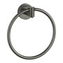 Melbourne Round Towel Ring - Gunmetal