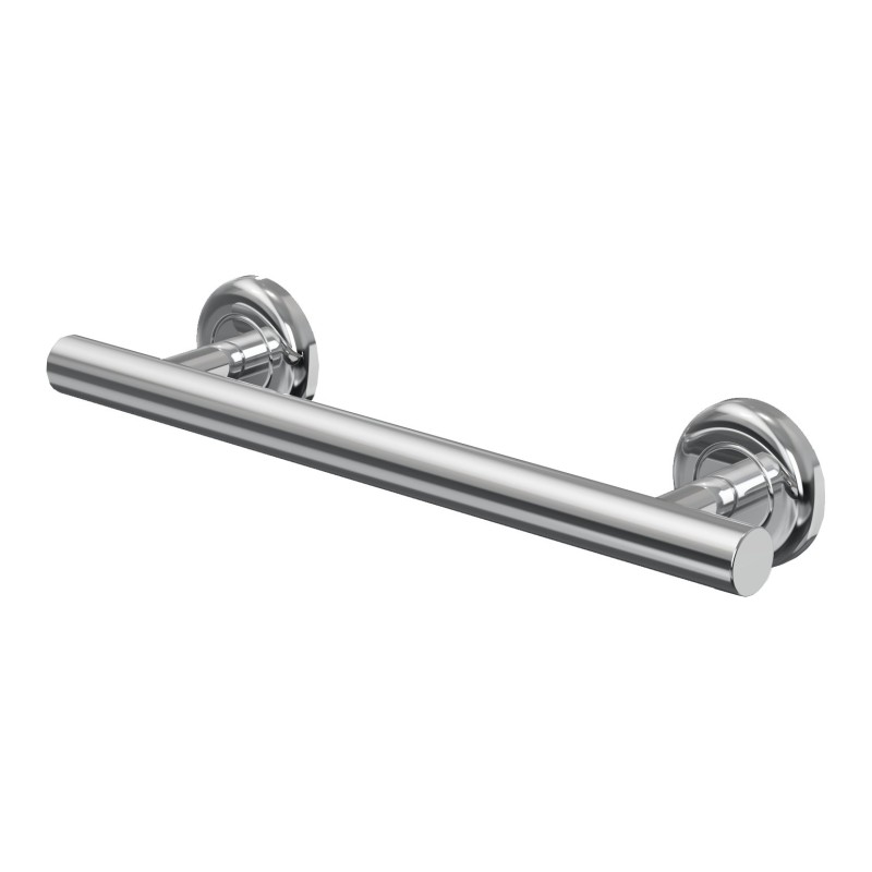 Melbourne Round 25mm Grab Rail 350x77x65mm - Chrome