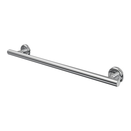 Melbourne Round 25mm Grab Rail 600x77x65mm - Chrome