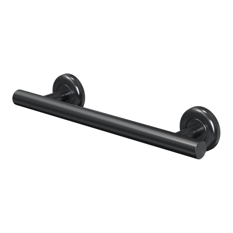 Melbourne Round 25mm Grab Rail 350x77x65mm - Matte Black