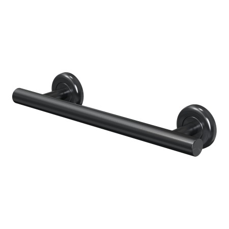 Melbourne Round 25mm Grab Rail 350x77x65mm - Matte Black