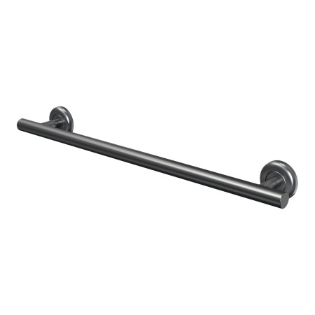 Melbourne Round 25mm Grab Rail 600x77x65mm - Gunmetal