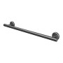 Melbourne Round 25mm Grab Rail 600x77x65mm - Gunmetal