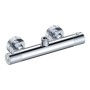 Menai Round Knurled Handle - Chrome, another view