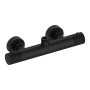 Menai Round Knurled Handle - Black, another view