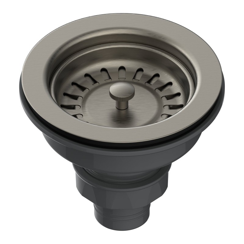 Basket Strainer Kitchen Waste - Gunmetal