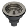 Basket Strainer Kitchen Waste - Gunmetal