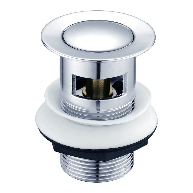 Click Clack Basin Waste - Slotted - Chrome