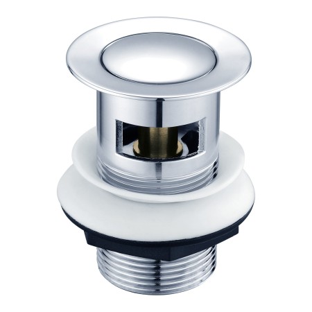 Click Clack Basin Waste - Slotted - Chrome