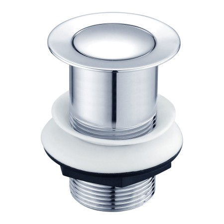 Click Clack Basin Waste - Unslotted - Chrome