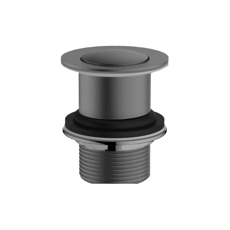 Click Clack Basin Waste - Unslotted - Gunmetal