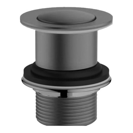 Click Clack Basin Waste - Unslotted - Gunmetal