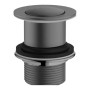 Click Clack Basin Waste - Unslotted - Gunmetal