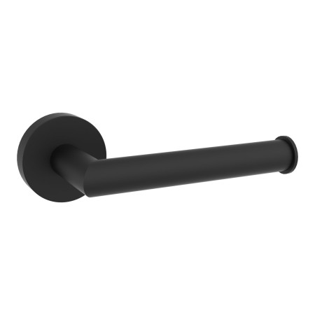 Melbourne Round Toilet Roll Holder - Black
