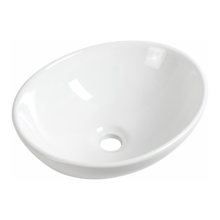 Pisa Countertop Ceramic Basin 400x340mm - White