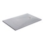 Slate Effect Shower Tray 1000x800mm Rectangle - White, another view