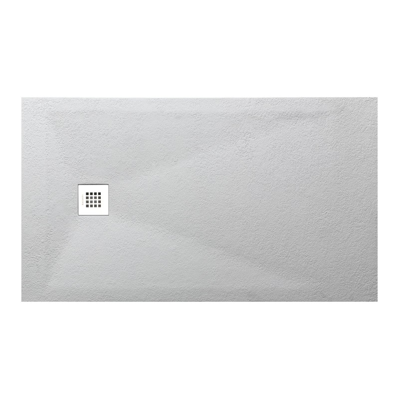 Slate Effect Shower Tray 1400x900mm Rectangle - White