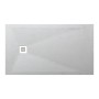 Slate Effect Shower Tray 1400x900mm Rectangle - White