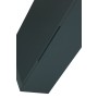 Flauto Mini 450mm Cloakroom Vanity & Basin - Smoked Sage, close-up