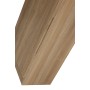 Flauto Mini 450mm Cloakroom Vanity & Basin - Country Oak, close-up