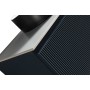 Flauto 600mm Wall Hung Vanity with Sintered Stone Counter Top - Midnight Shadow in a bathroom setting