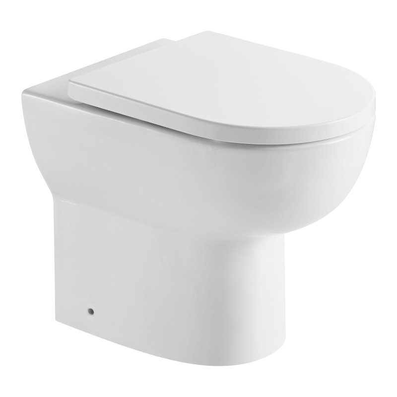 Tornio Rimless Back to Wall D Pan & Seat