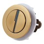 Round Push Button for 6201 - Brushed Brass