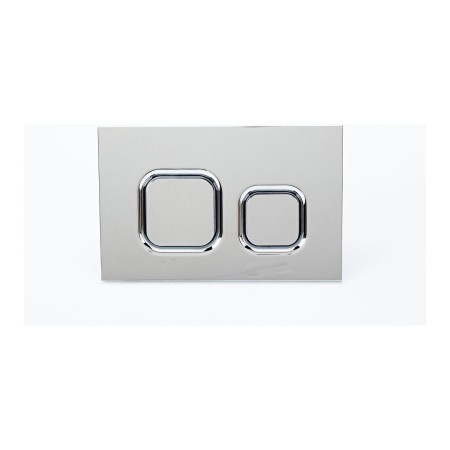 Square Flush Button Plate for 6222 - Chrome