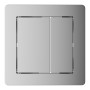 Square 78mm Button for 6201 - Chrome
