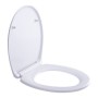 Omni Soft Close Seat - White