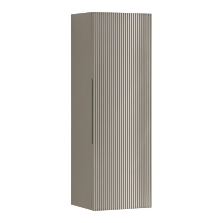 Flauto 900mm Wall Mounted Cabinet - Soft Coffee