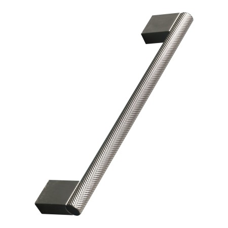 Knurled Straight Handle - Satin