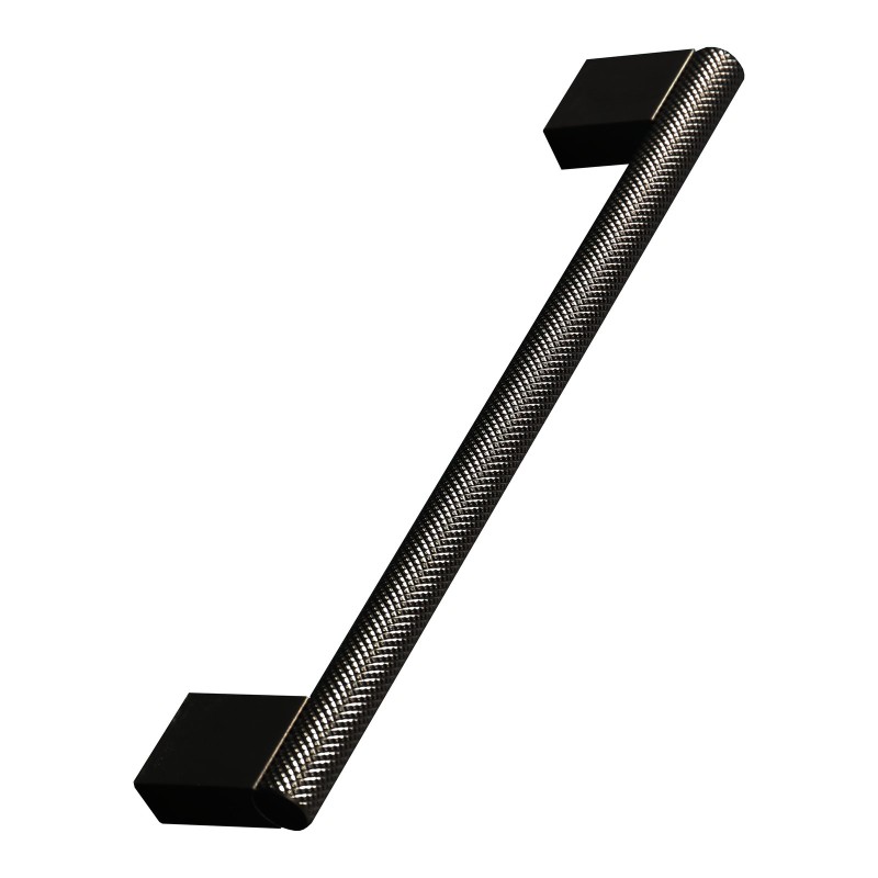 Knurled Straight Handle - Black