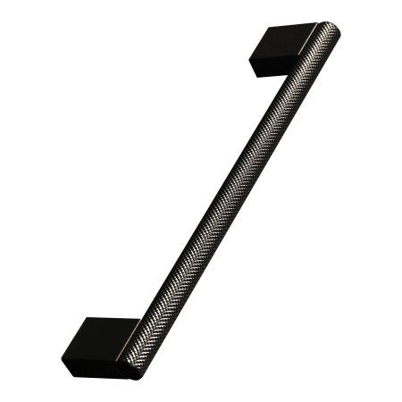 Knurled Straight Handle - Black
